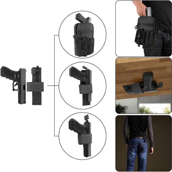 NEW Concealed Carry Pouch Holster - Picture 5 of 6